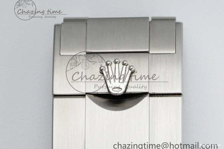 0212 DateJust 41 126334 NTF 1:1 Best Edition 904L Steel Gray Dial Green Roman on Oyster Bracelet VR ZeroBulk 2285